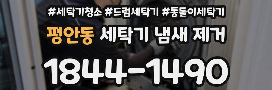 평안동 세탁기 냄새 제거