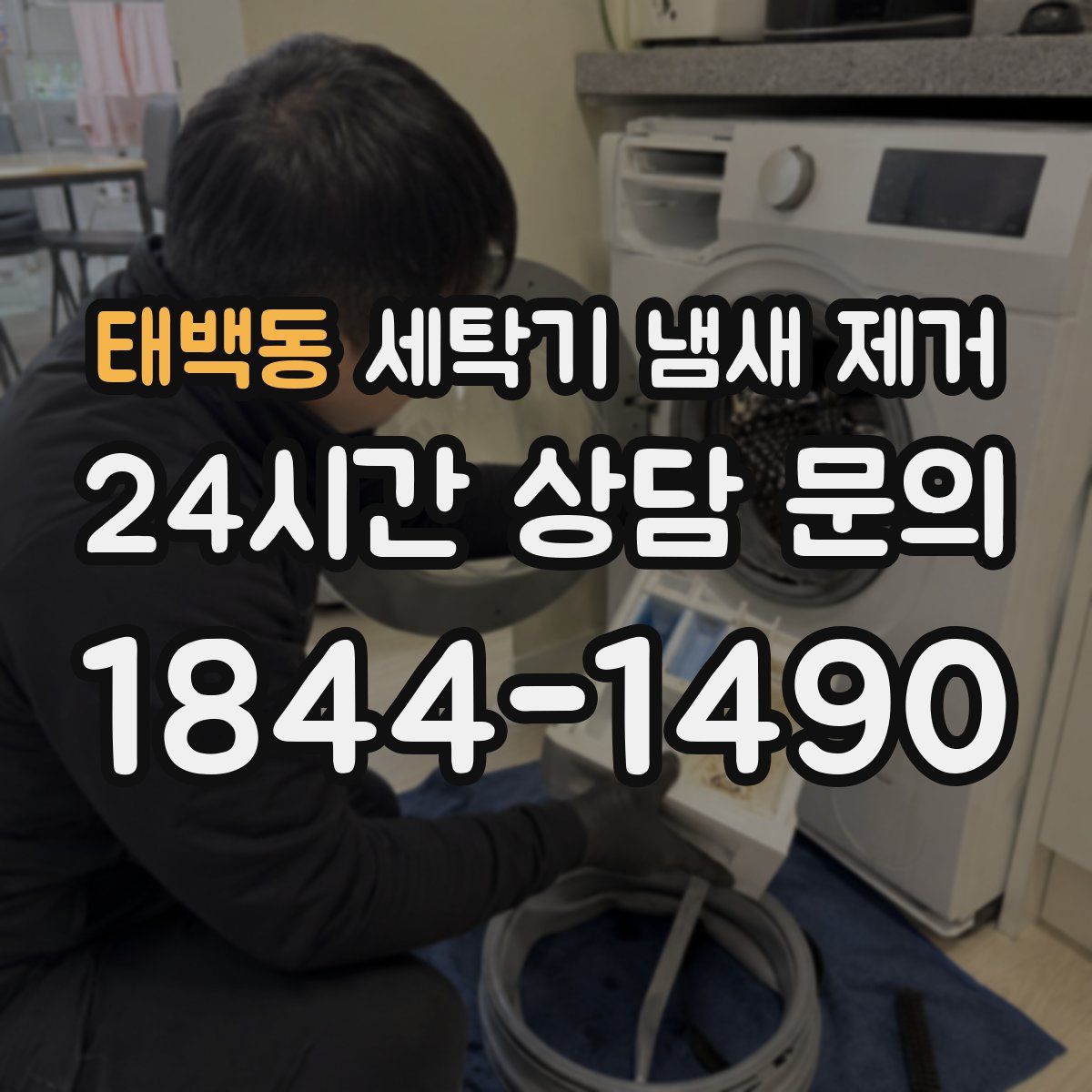 태백동 세탁기 냄새 제거