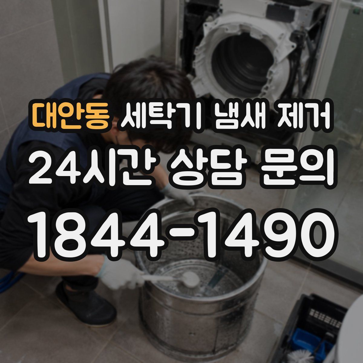대안동 세탁기 냄새 제거