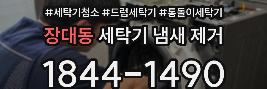 장대동 세탁기 냄새 제거