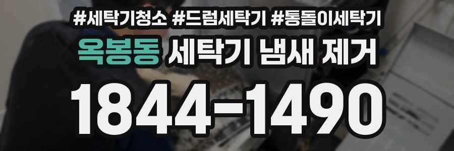 옥봉동 세탁기 냄새 제거