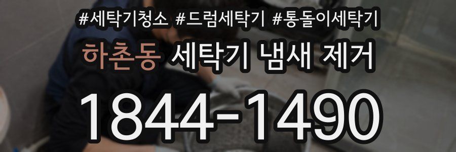 하촌동 세탁기 냄새 제거