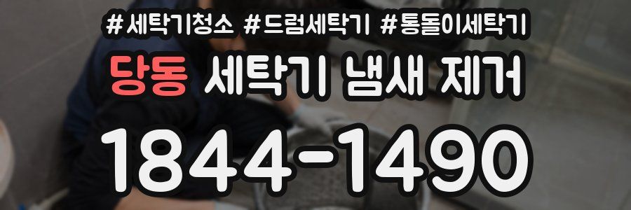 당동 세탁기 냄새 제거