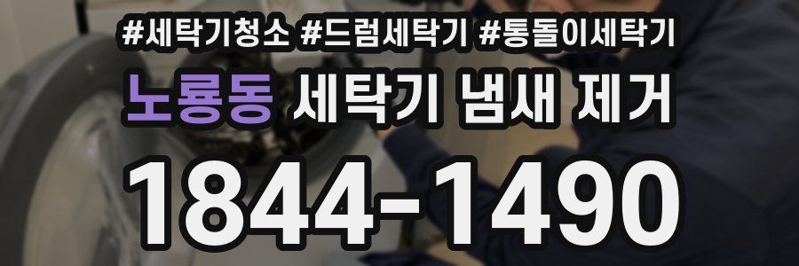 노룡동 세탁기 냄새 제거