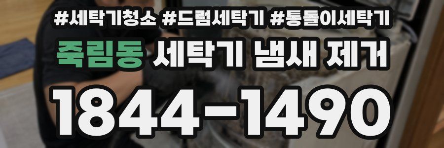 죽림동 세탁기 냄새 제거