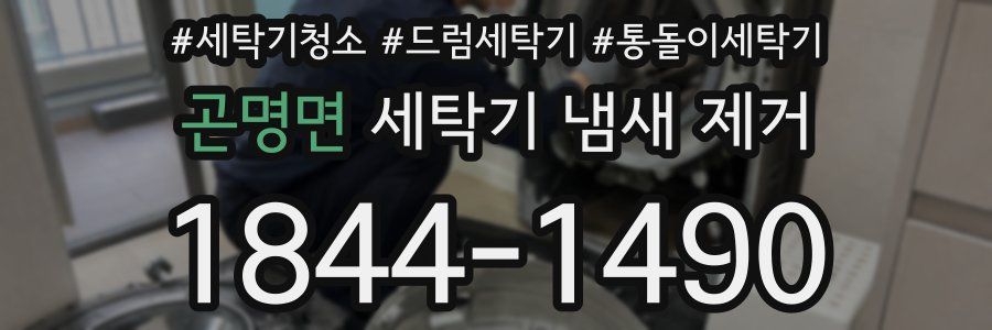 곤명면 세탁기 냄새 제거