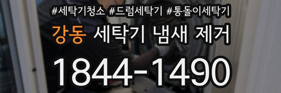 강동 세탁기 냄새 제거