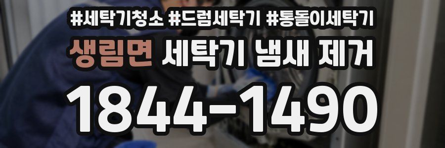 생림면 세탁기 냄새 제거