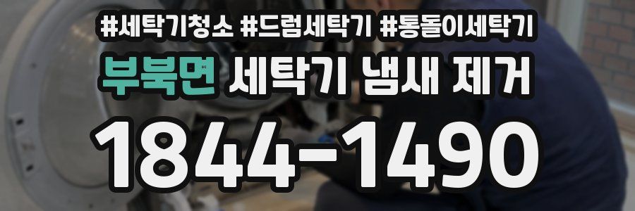 부북면 세탁기 냄새 제거