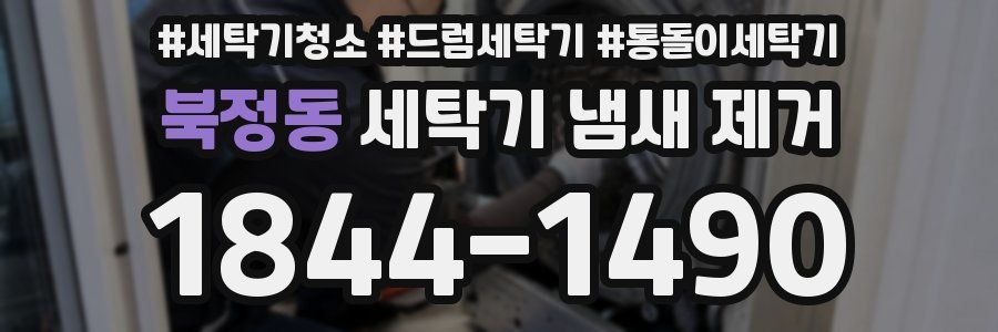 북정동 세탁기 냄새 제거