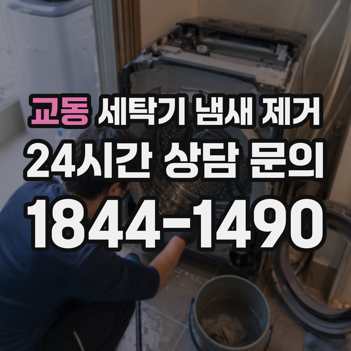 교동 세탁기 냄새 제거