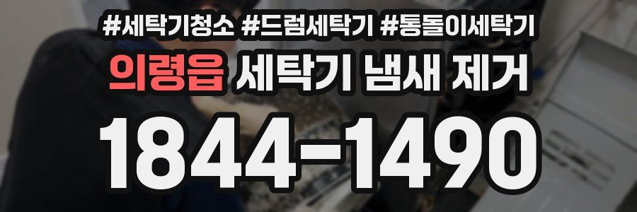 의령읍 세탁기 냄새 제거