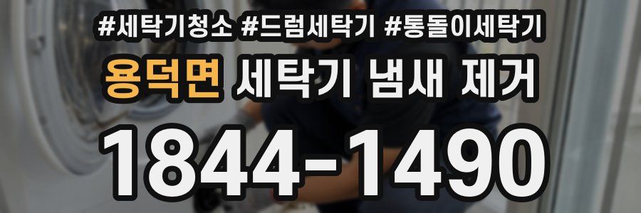 용덕면 세탁기 냄새 제거