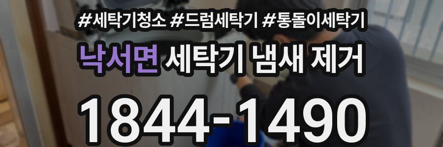 낙서면 세탁기 냄새 제거
