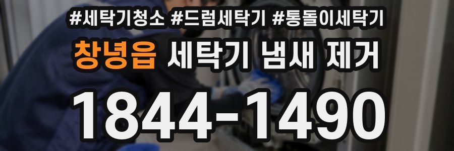 창녕읍 세탁기 냄새 제거