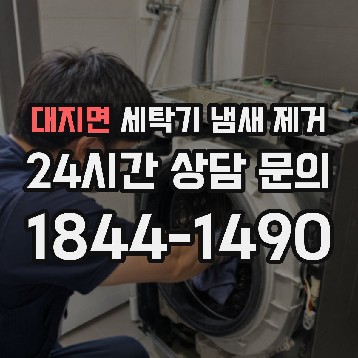 대지면 세탁기 냄새 제거
