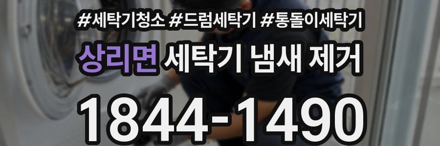 상리면 세탁기 냄새 제거