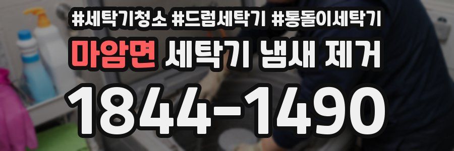 마암면 세탁기 냄새 제거
