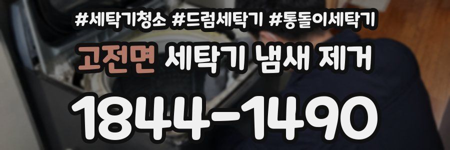 고전면 세탁기 냄새 제거