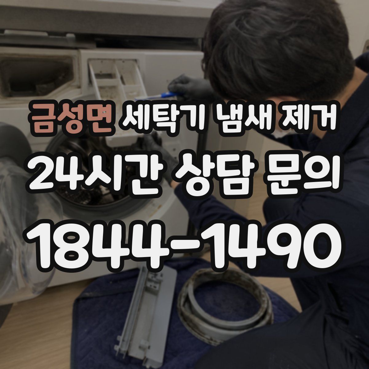 금성면 세탁기 냄새 제거