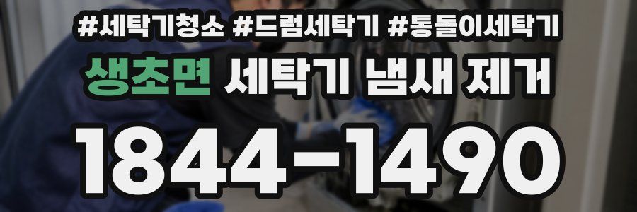 생초면 세탁기 냄새 제거