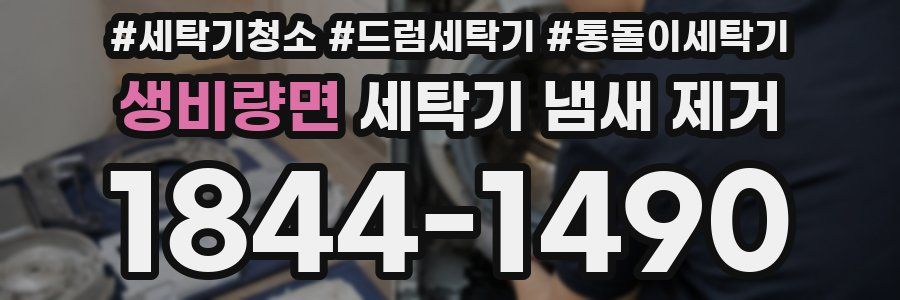 생비량면 세탁기 냄새 제거