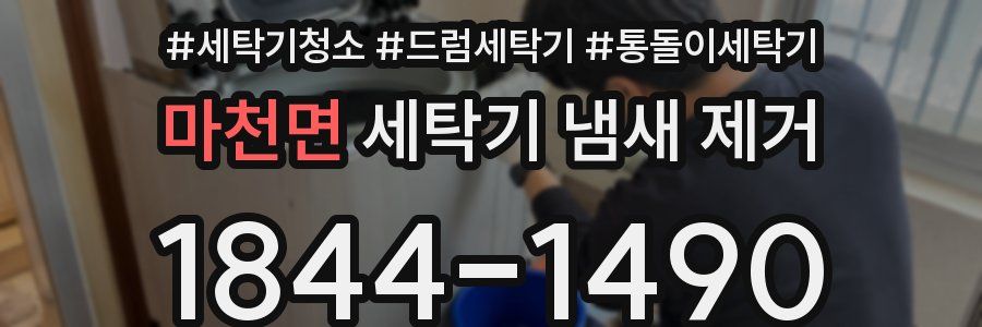 마천면 세탁기 냄새 제거