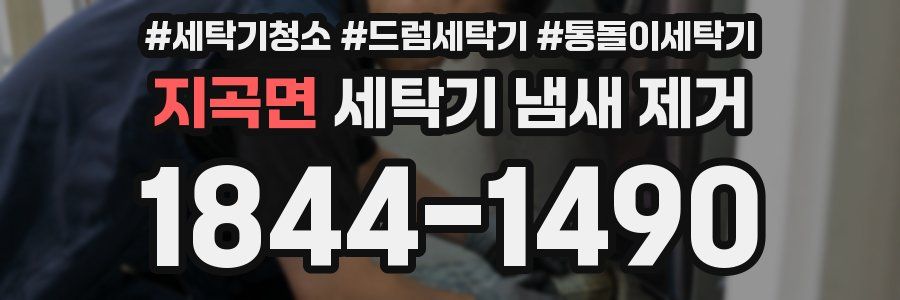 지곡면 세탁기 냄새 제거