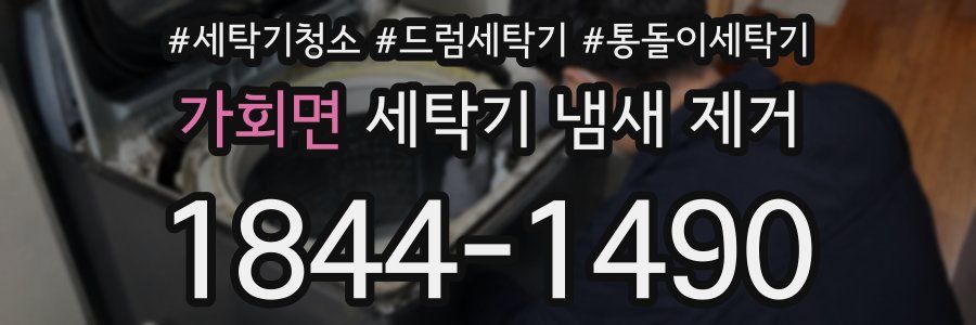 가회면 세탁기 냄새 제거