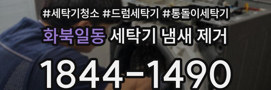 화북일동 세탁기 냄새 제거