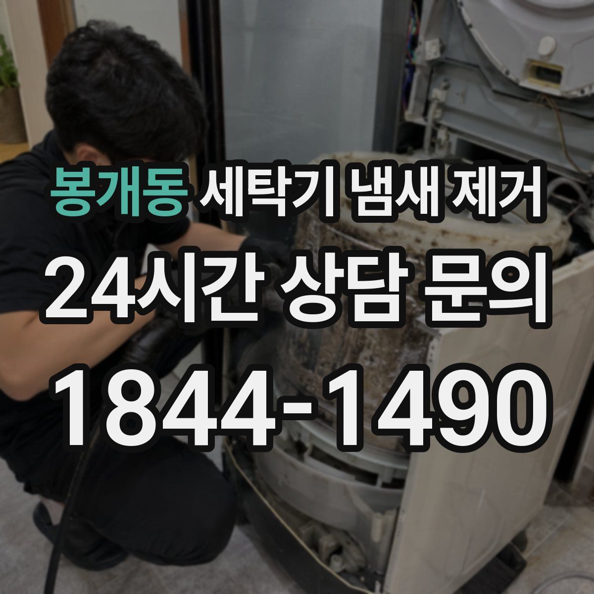 봉개동 세탁기 냄새 제거