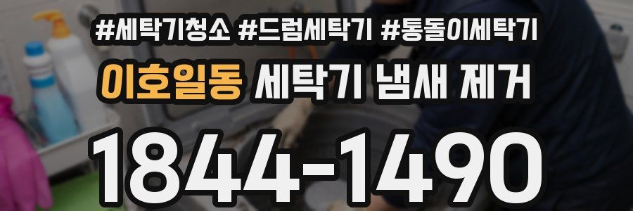 이호일동 세탁기 냄새 제거