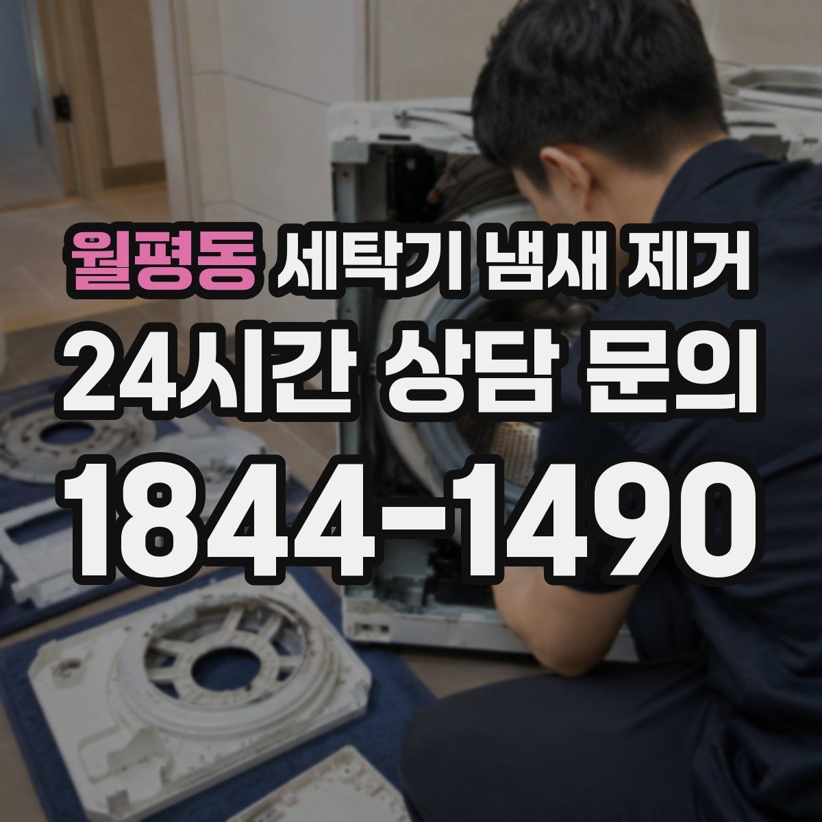 월평동 세탁기 냄새 제거