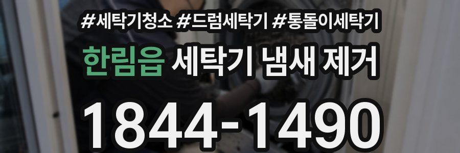 한림읍 세탁기 냄새 제거