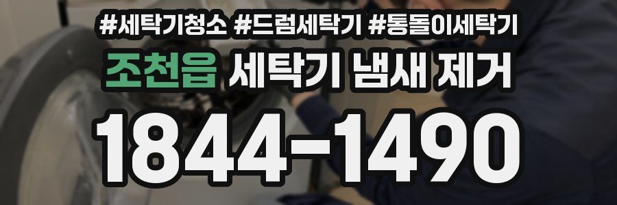 조천읍 세탁기 냄새 제거