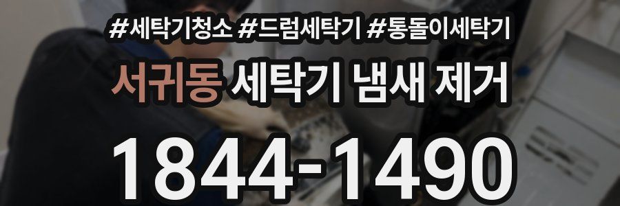 서귀동 세탁기 냄새 제거
