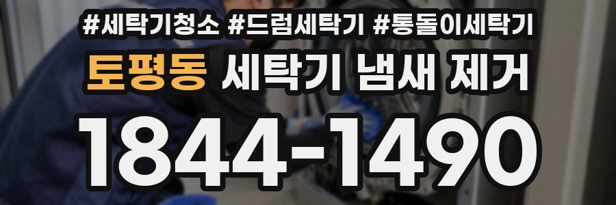 토평동 세탁기 냄새 제거