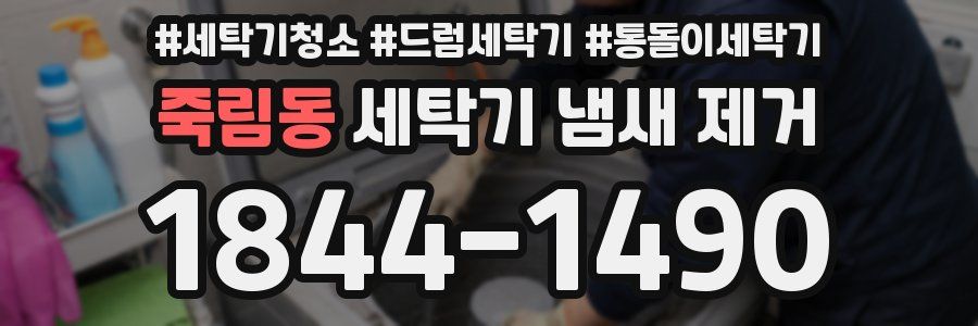 죽림동 세탁기 냄새 제거