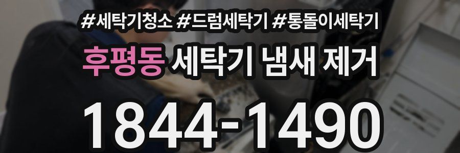후평동 세탁기 냄새 제거