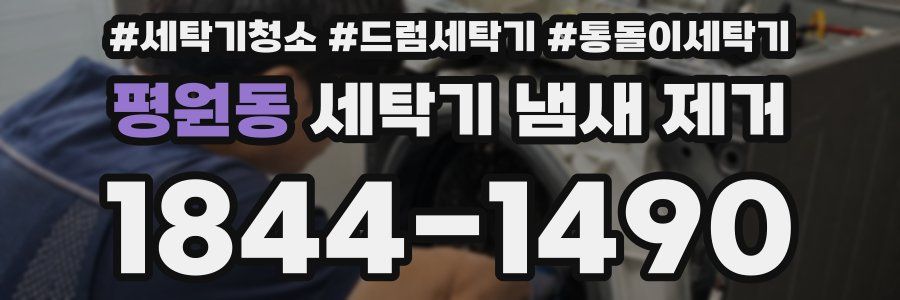 평원동 세탁기 냄새 제거