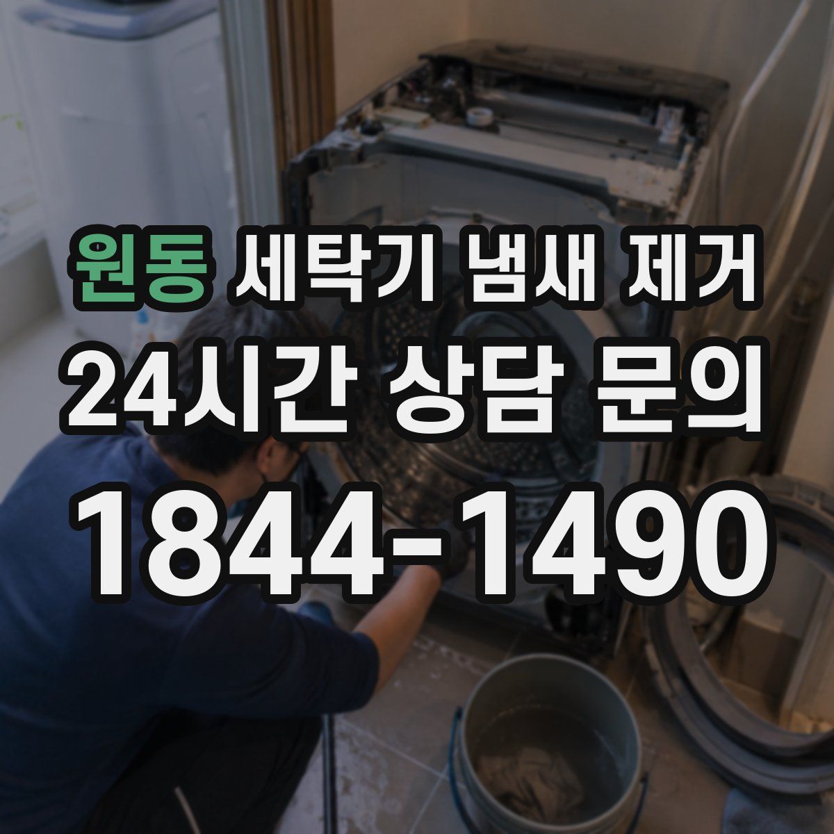 원동 세탁기 냄새 제거