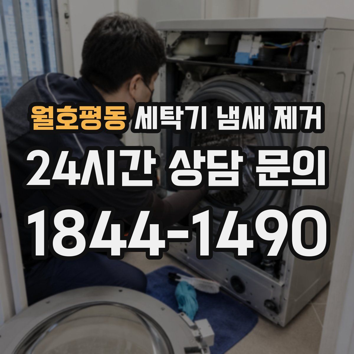 월호평동 세탁기 냄새 제거