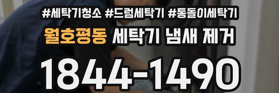 월호평동 세탁기 냄새 제거