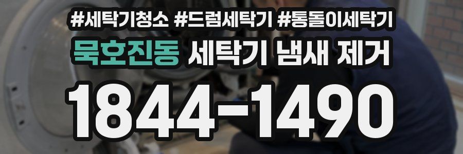 묵호진동 세탁기 냄새 제거