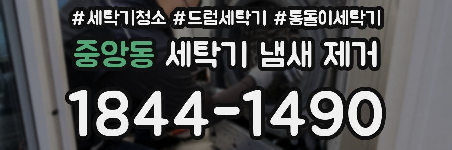 중앙동 세탁기 냄새 제거