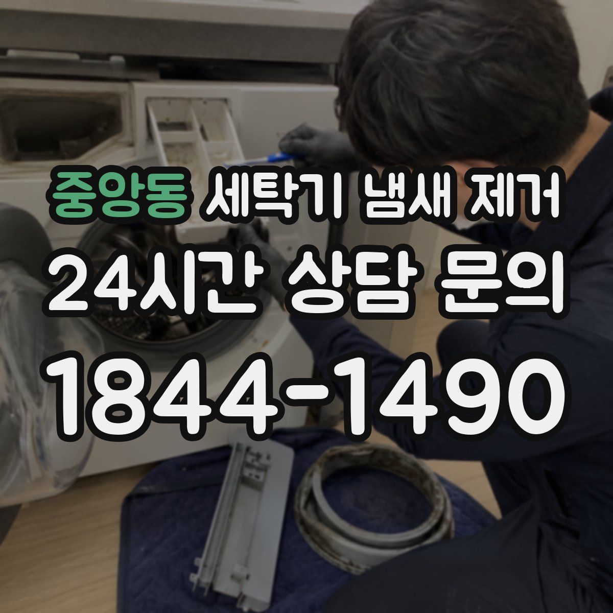 중앙동 세탁기 냄새 제거
