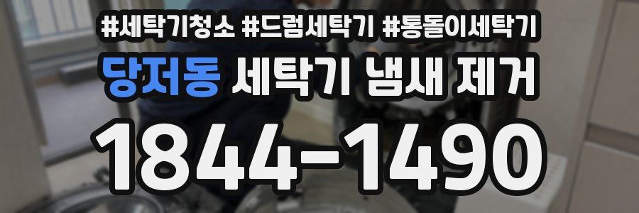 당저동 세탁기 냄새 제거
