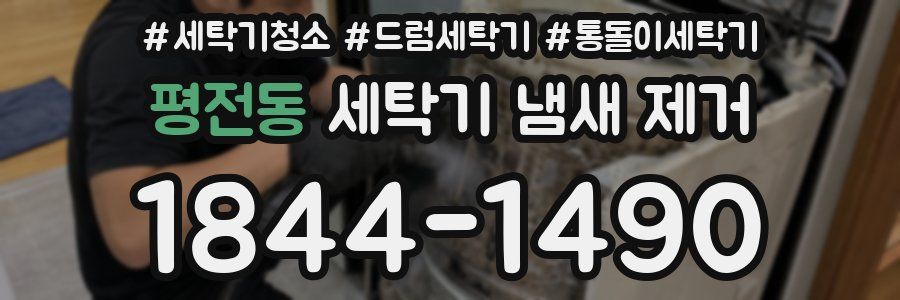 평전동 세탁기 냄새 제거