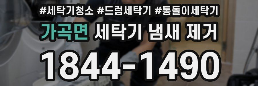 가곡면 세탁기 냄새 제거