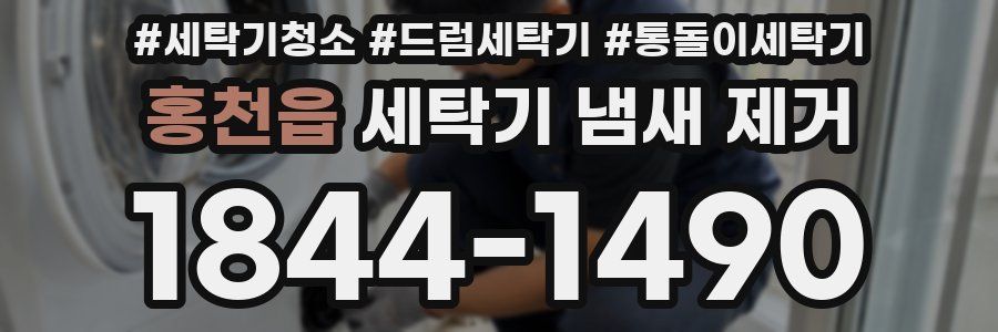 홍천읍 세탁기 냄새 제거